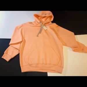 Peach hoodie